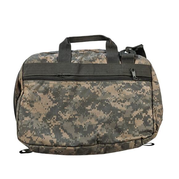 Combat medical bag army green digital camo multi pockets EUC unbranded - Picture 2 of 6